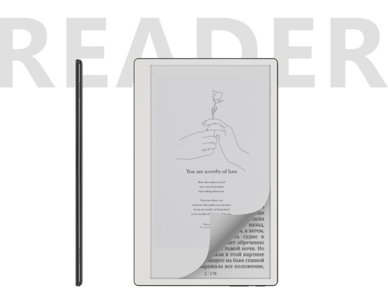 Harmo series arevarious types of eReaders or tablets made of black and white E ink display modules of different sizes, which support reading, handwriting and other fu